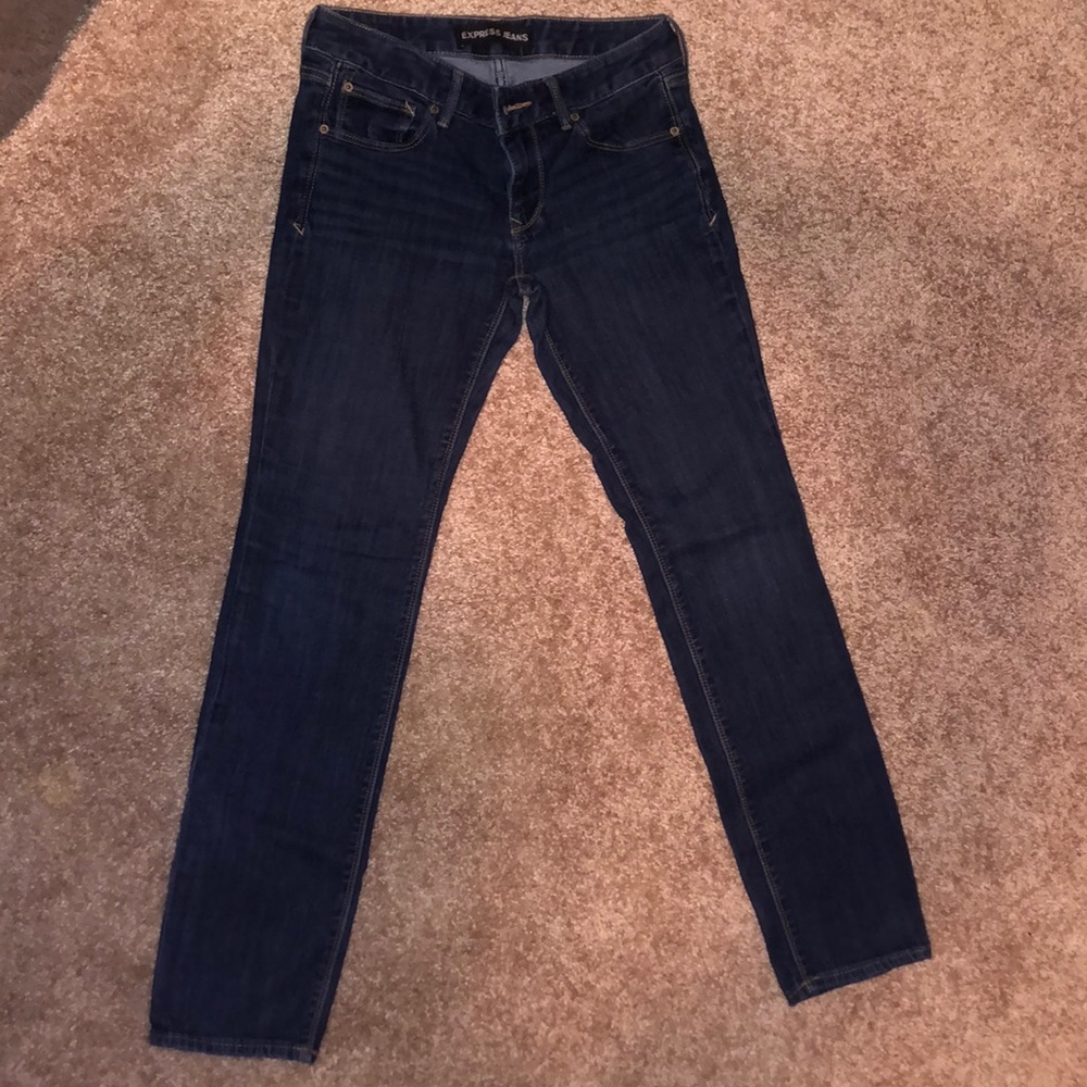 Express straight jeans
